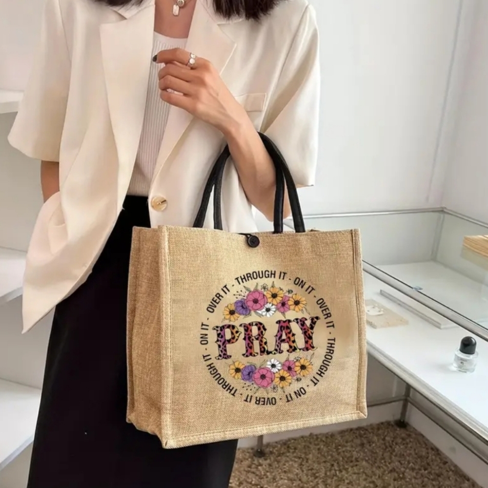 Print Tote Bag Beach Bag